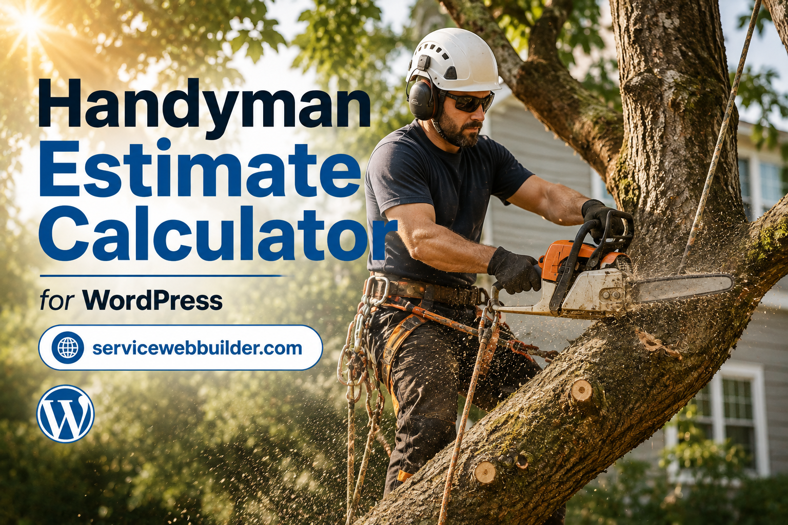 Create online estimates for handyman and outdoor service projects with a WordPress estimate calculator.